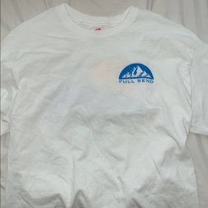 Large full send shirt